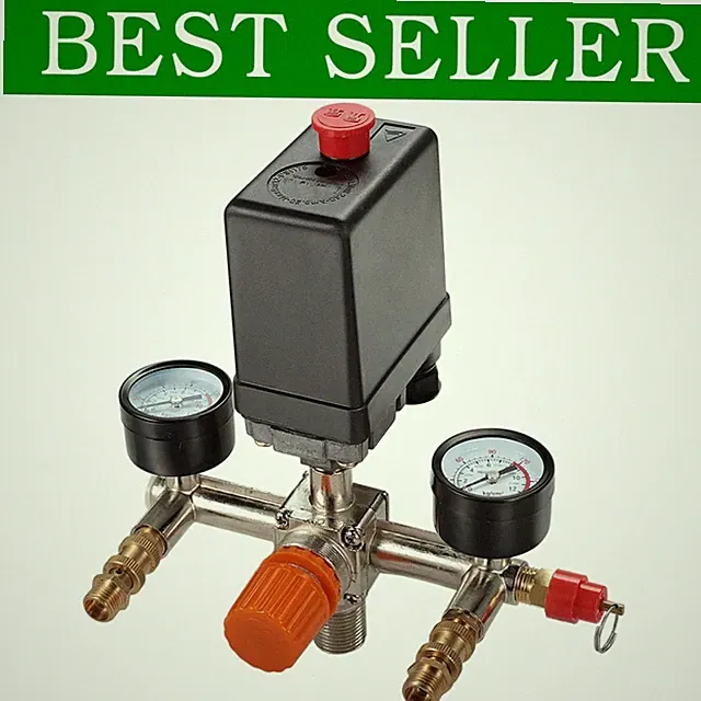 Heavy Duty Air Compressor Pressure Switch & Regulator