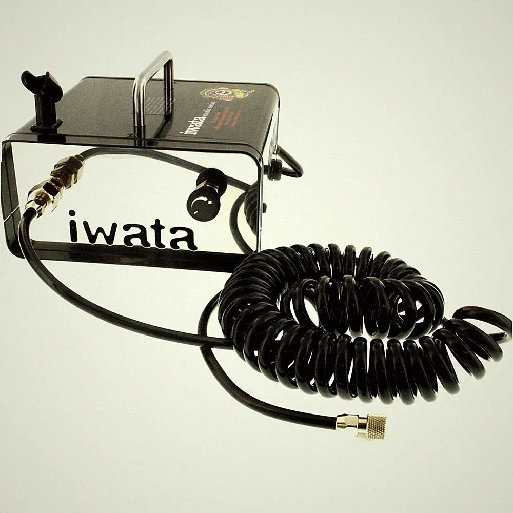 IWATA Quiet NINJA JET AIR COMPRESSOR Airbrush Hose Hobby Makeup Cake Decorating