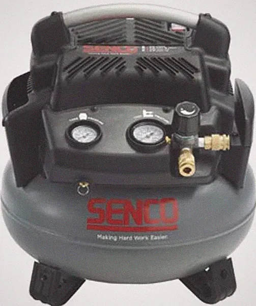 NEW SENCO PC1280 PANCAKE 6 GALLON 1.5 HP 150 PSI AIR COMPRESSOR NEW SALE 2771624