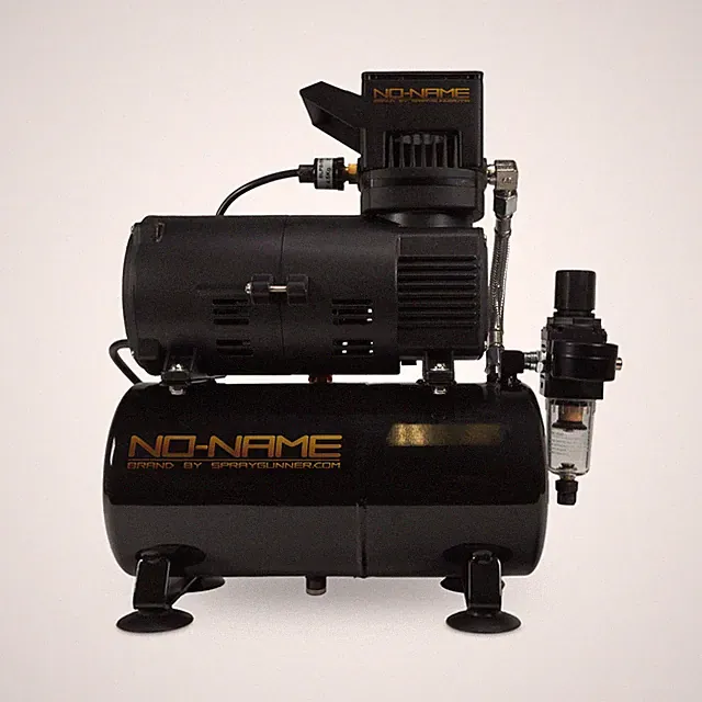 NO-Name Quiet Compressor for Airbrush with air Tank Model Tooty (Piston Type)...