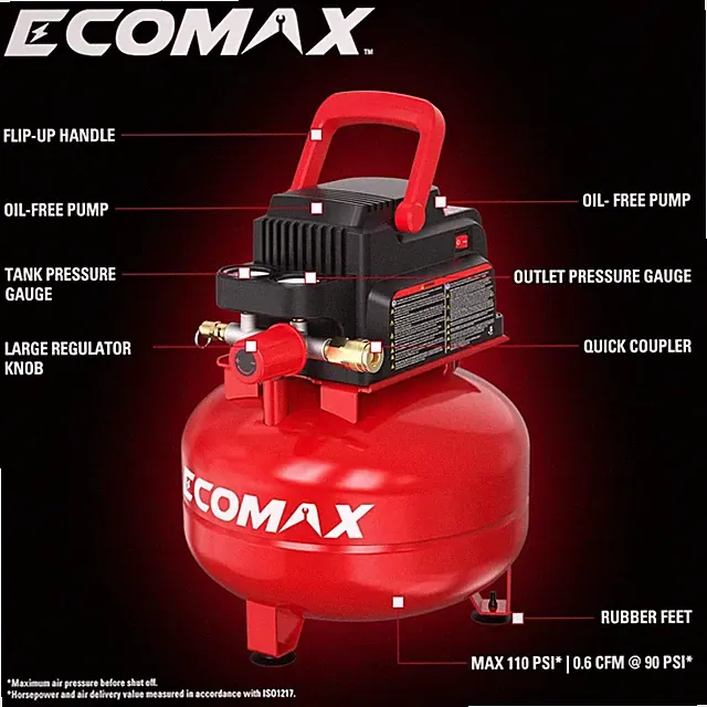 Portable Air Compressor with 11 Accessories